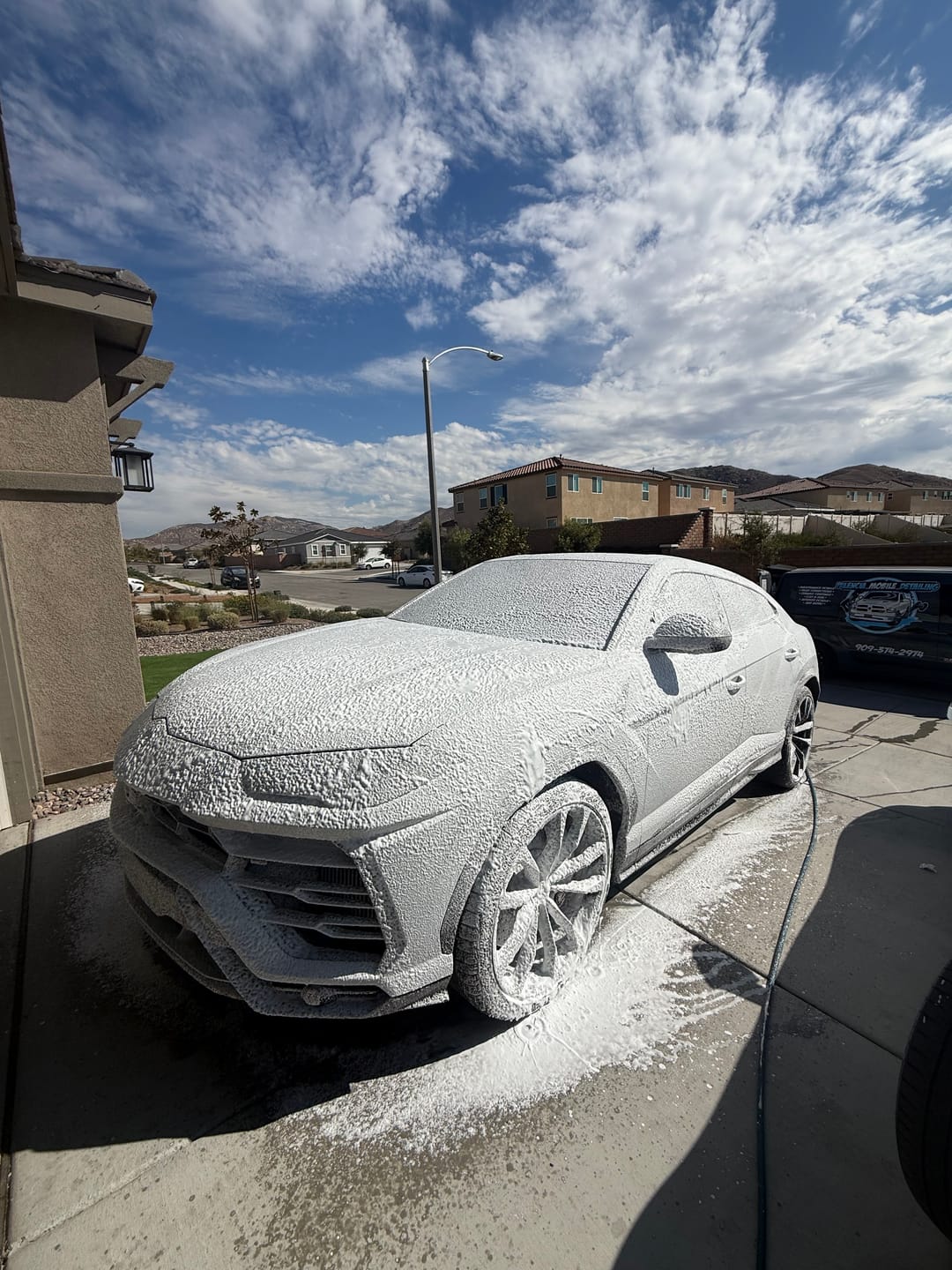 Customer photo review of Hotshot High-Foam Car Wash Soap - Gallon