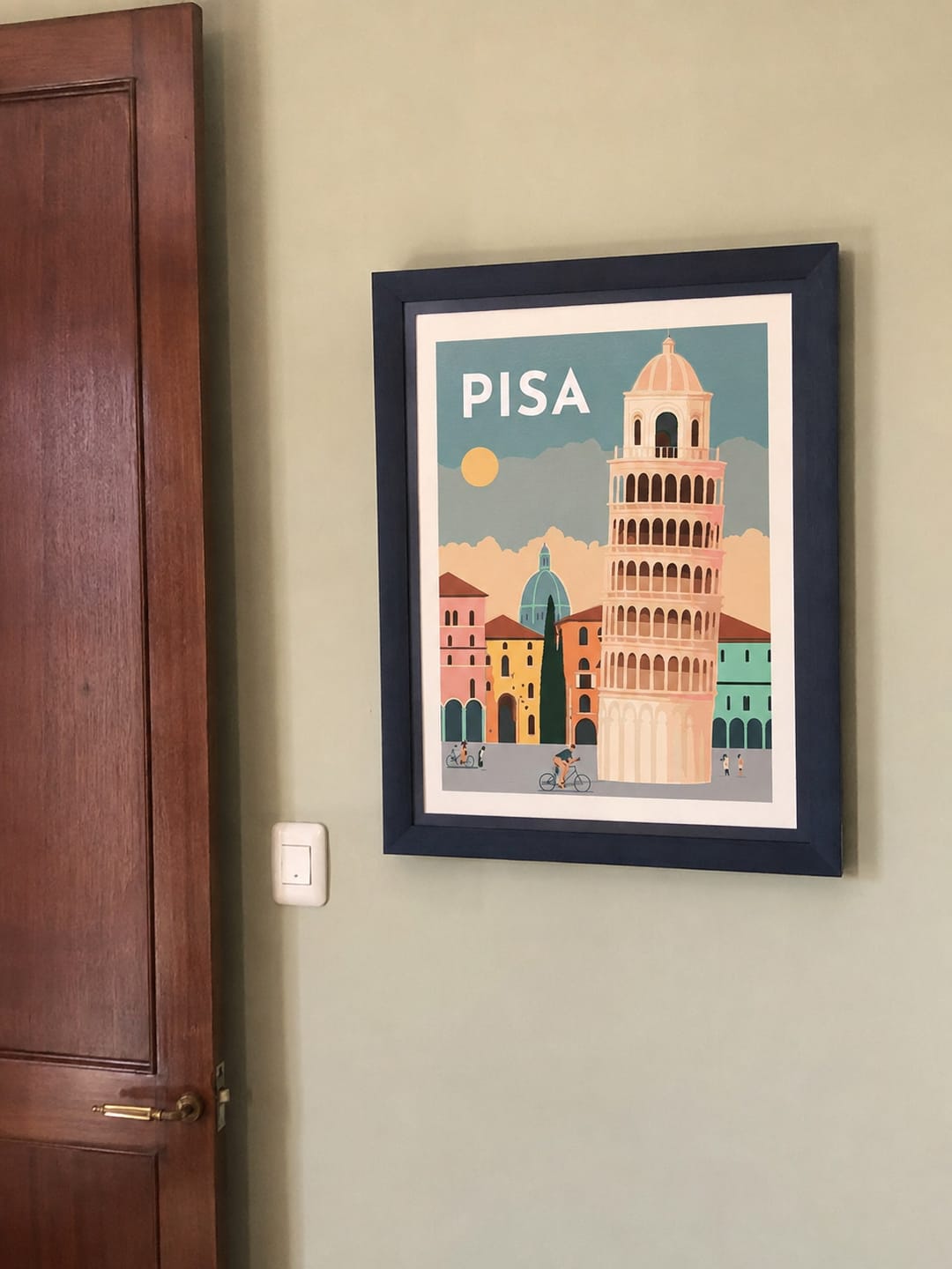 Customer photo review of Affiche Vintage Pise