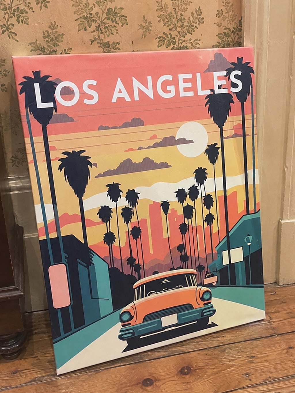 Customer photo review of Affiche Vintage Los Angeles
