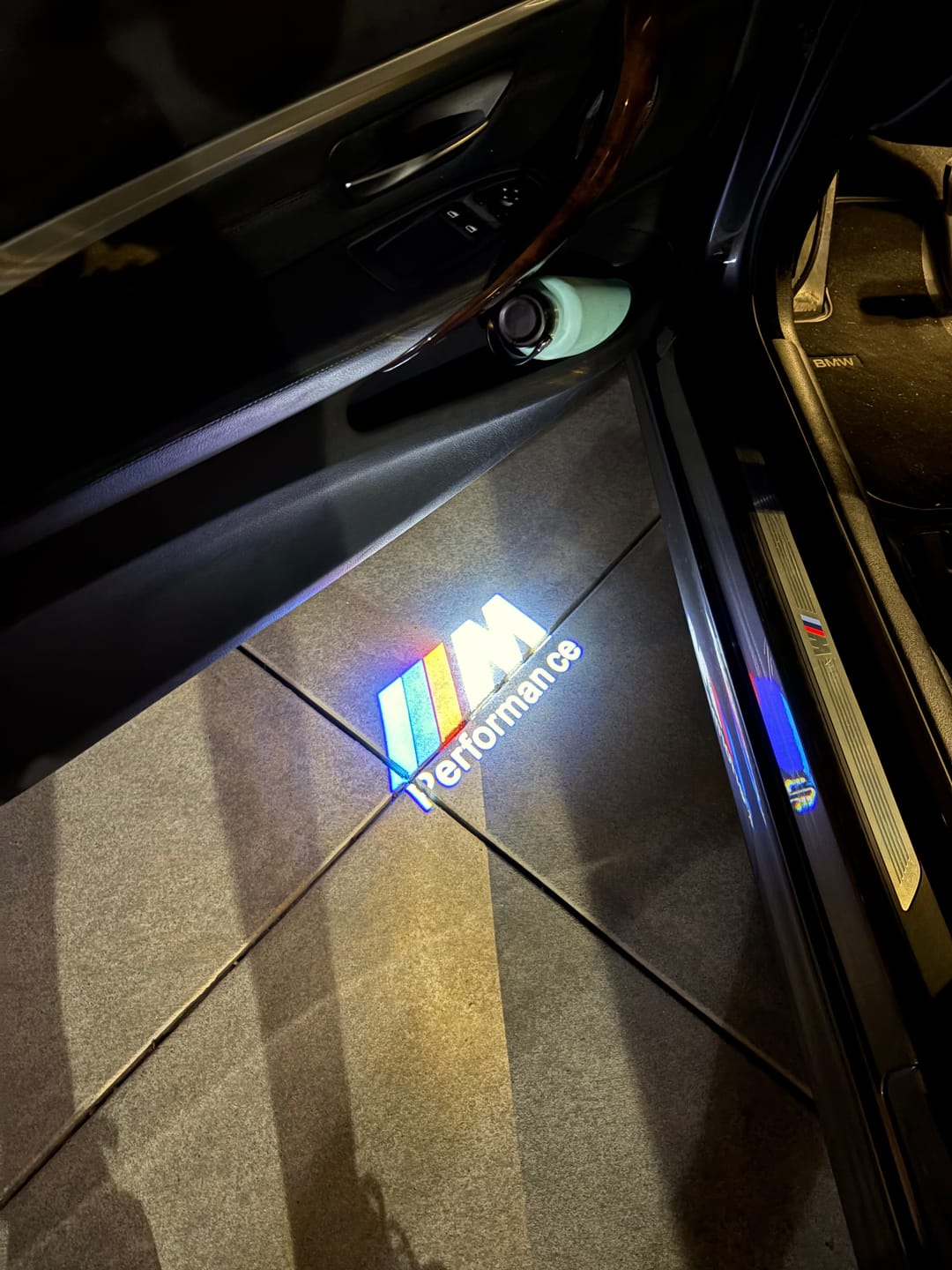 Customer photo review of BMW F SERIES DOOR LIGHTS