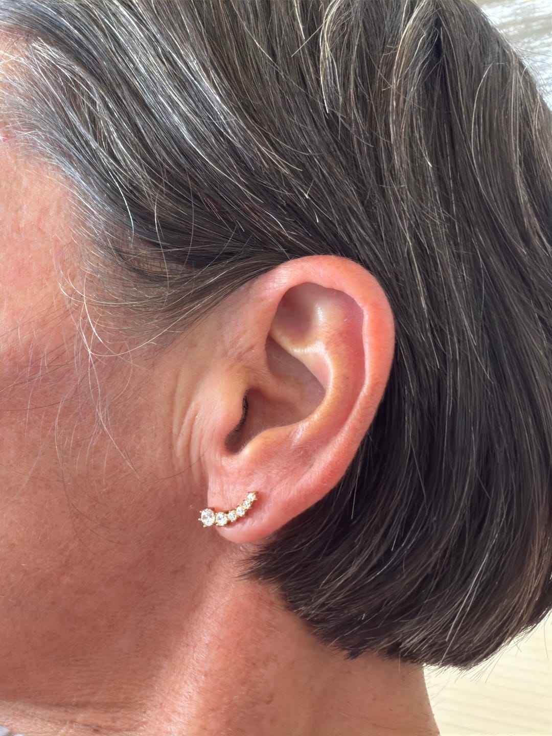 Customer photo review of Stella Earrings