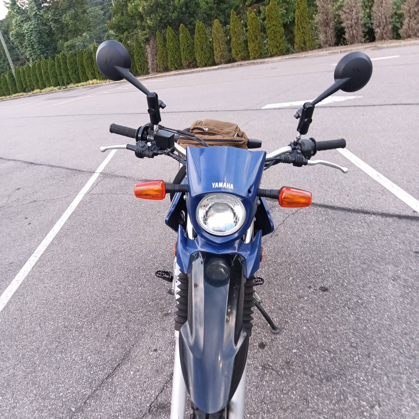 Customer photo review of Round Folding Tinted Mirror Kit