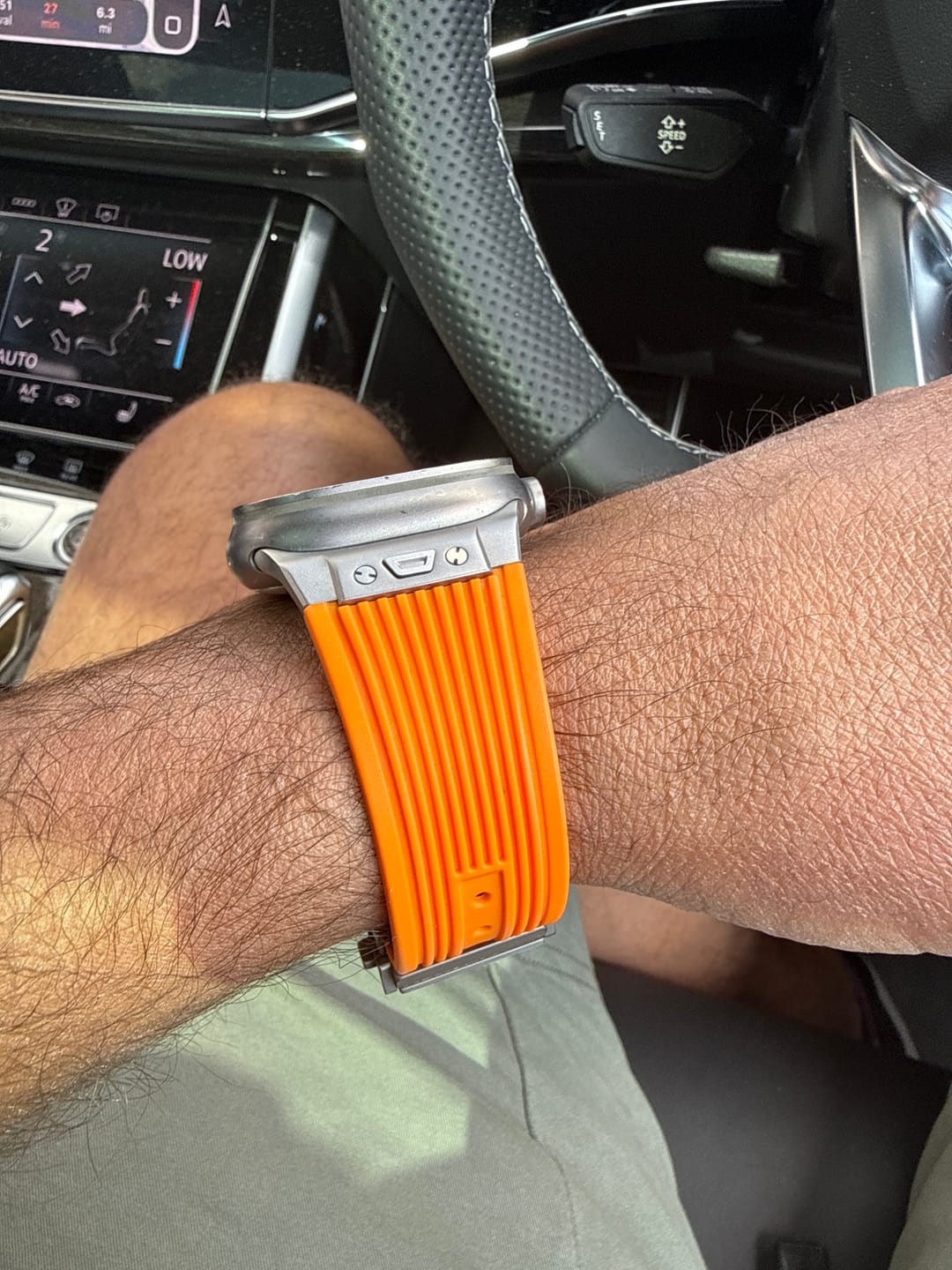 Customer photo review of Ultra Sport Silicone for Apple Watch