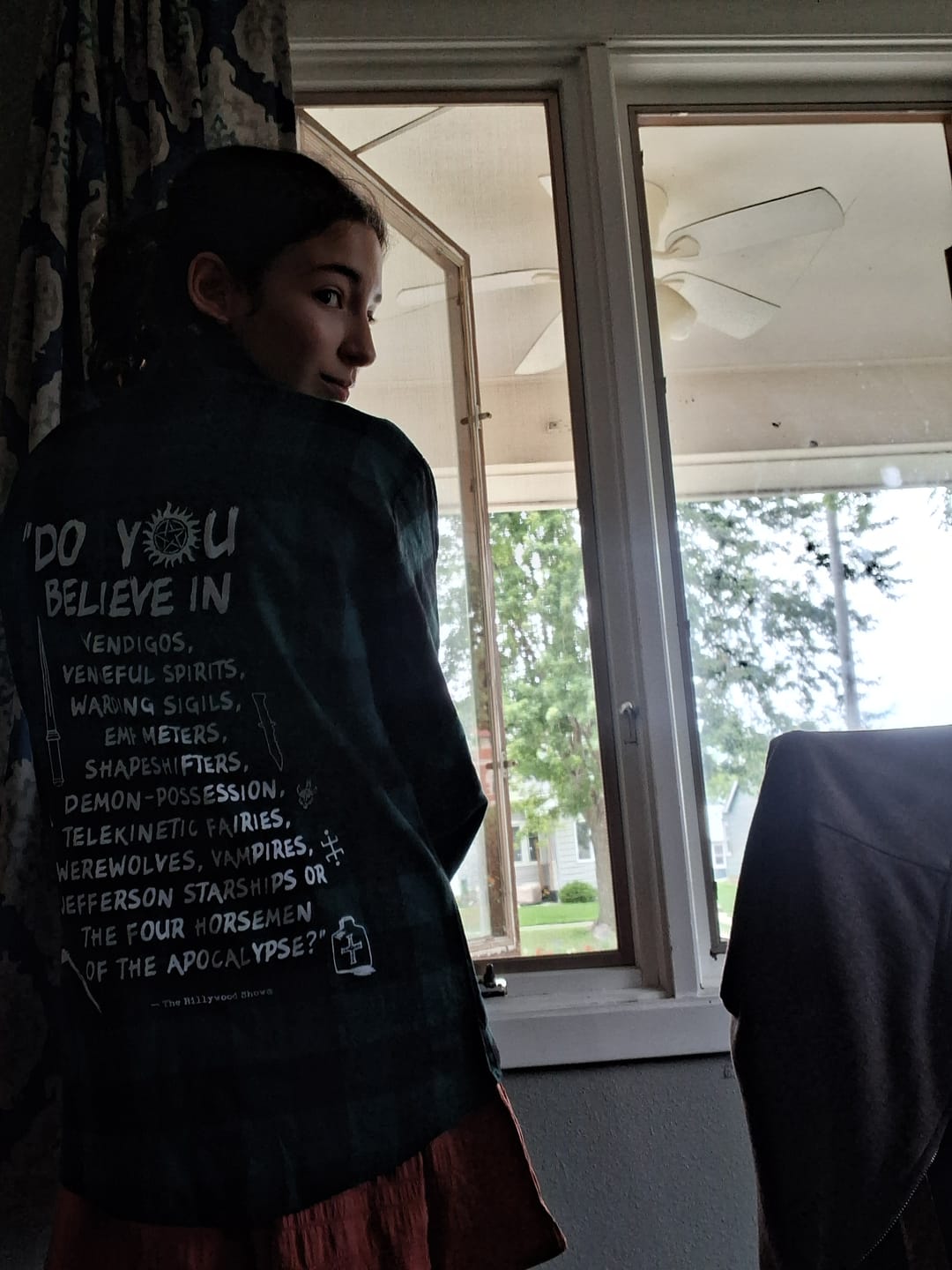 Customer photo review of Do You Believe Flannel