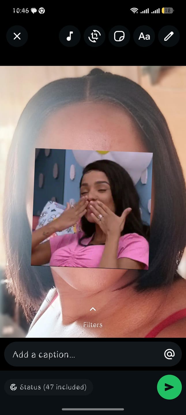 Customer photo review of OLIVIA - Brazilian 4x4 Lace Wig