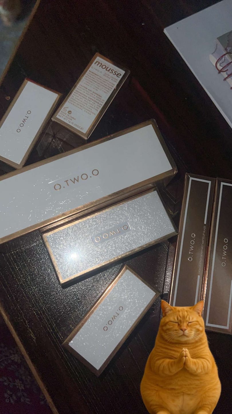 Customer photo review of O.TWO.O GLOW COLOR BOUNCE MOUSSE BLUSH