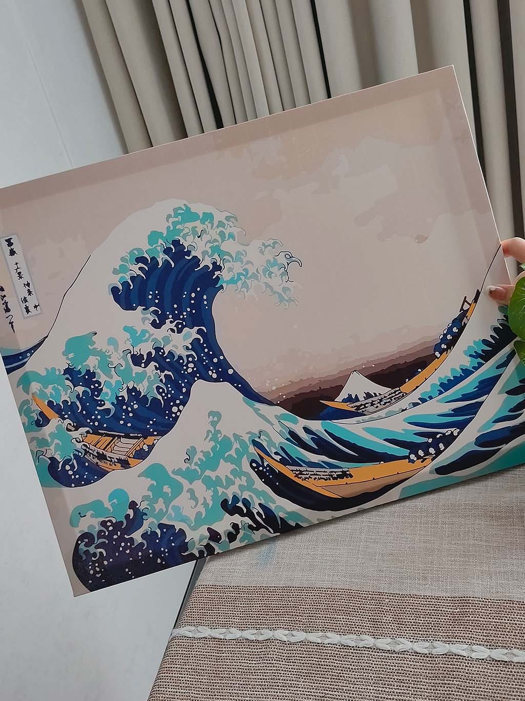 Customer photo review of La Grande Vague de Kanagawa - Katsushika Hokusai