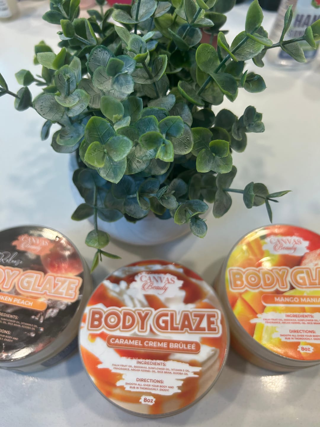 Customer photo review of (NEW) BODY GLAZE: MANGO MANIA