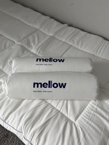Customer photo review of Waterproof & Stain-Resistant Hotel Pillow (2-Pack)