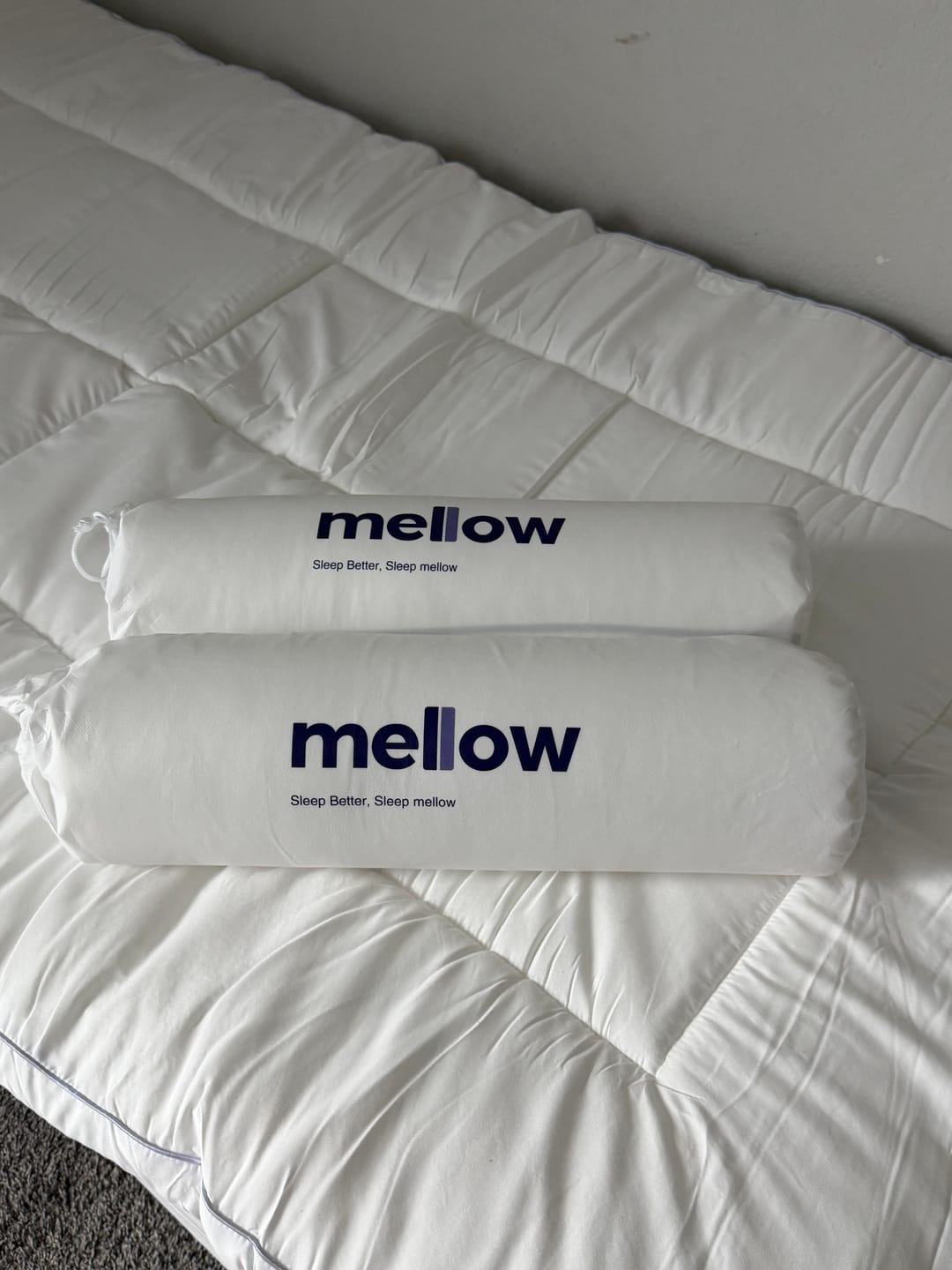 Customer photo review of Waterproof & Stain-Resistant Hotel Pillow (2-Pack)