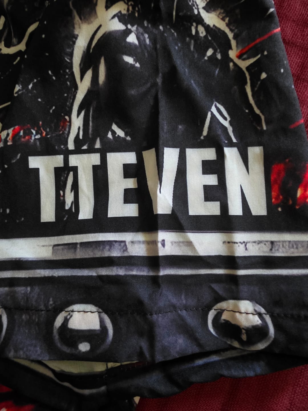 Customer photo review of Personalized Wrestling Champion Hawaiian Shirt - Wrestling Fan Gift