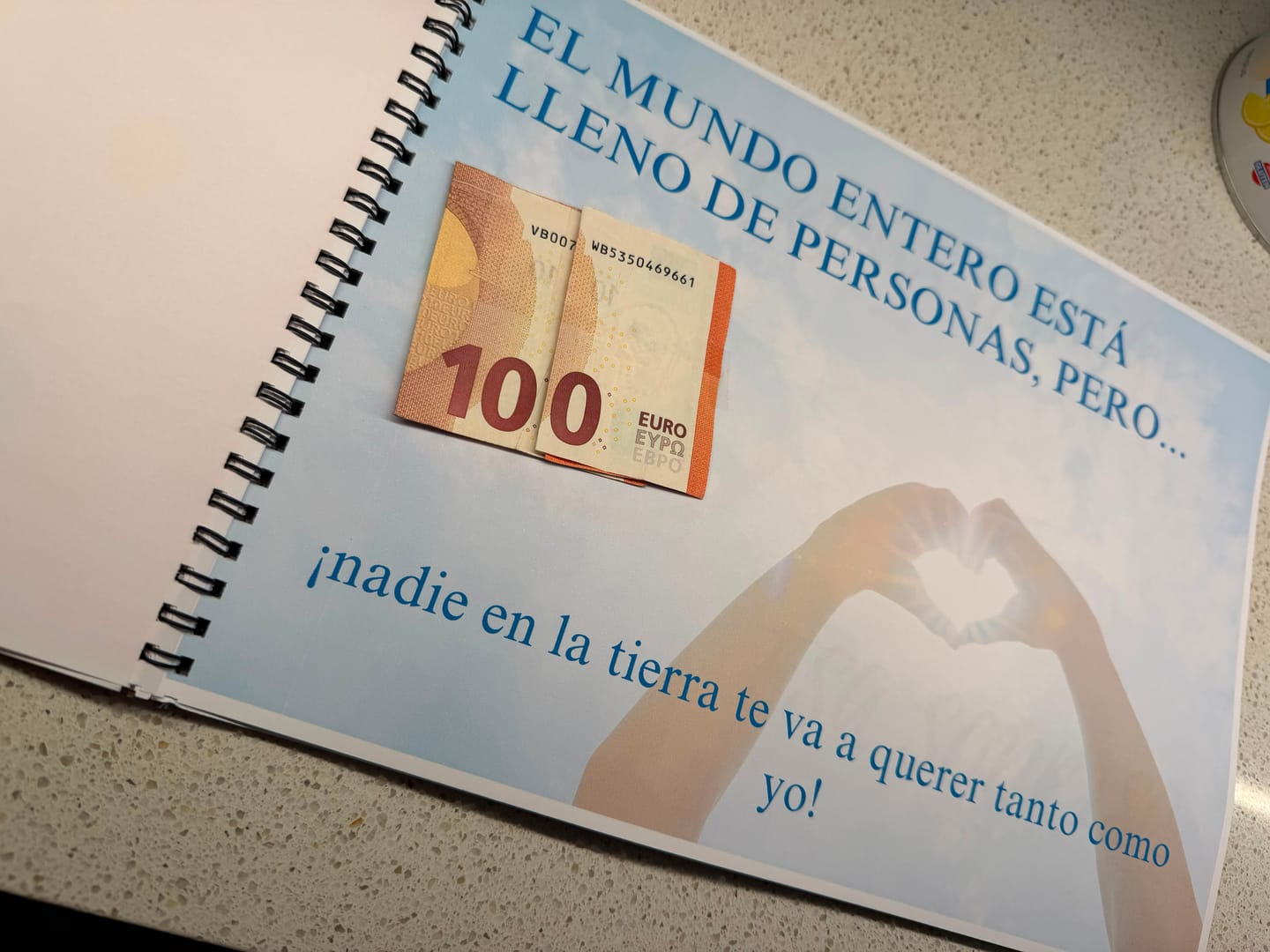Customer photo review of Álbum Imprimible Feliz Cumpleaños