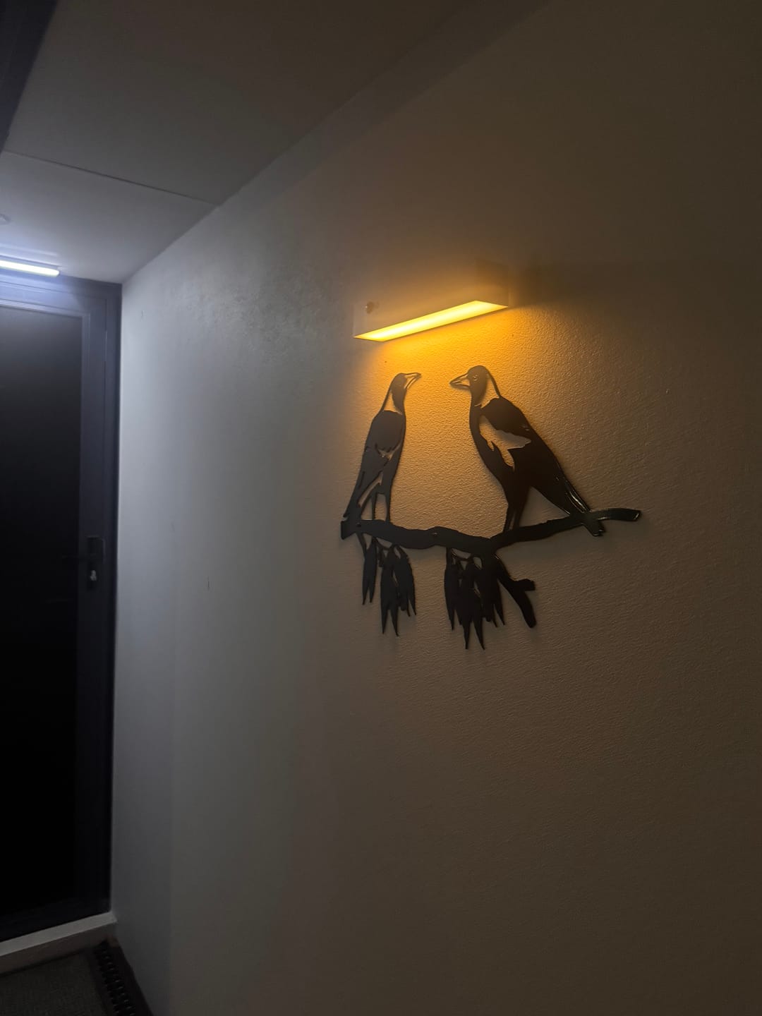 Customer photo review of Solar Wall Light with Motion Sensor
