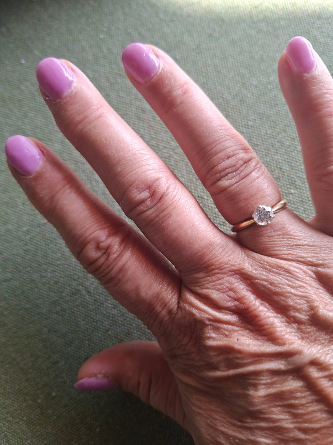 Customer photo review of Fandango Pink Dipping Powder