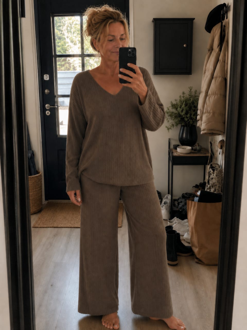 Customer photo review of The Softie Set – Ribbat tvådelat set