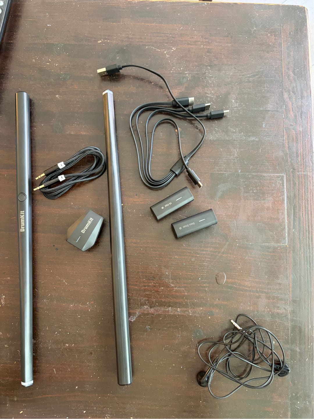Customer photo review of מקלות תופים אלקטרוניים