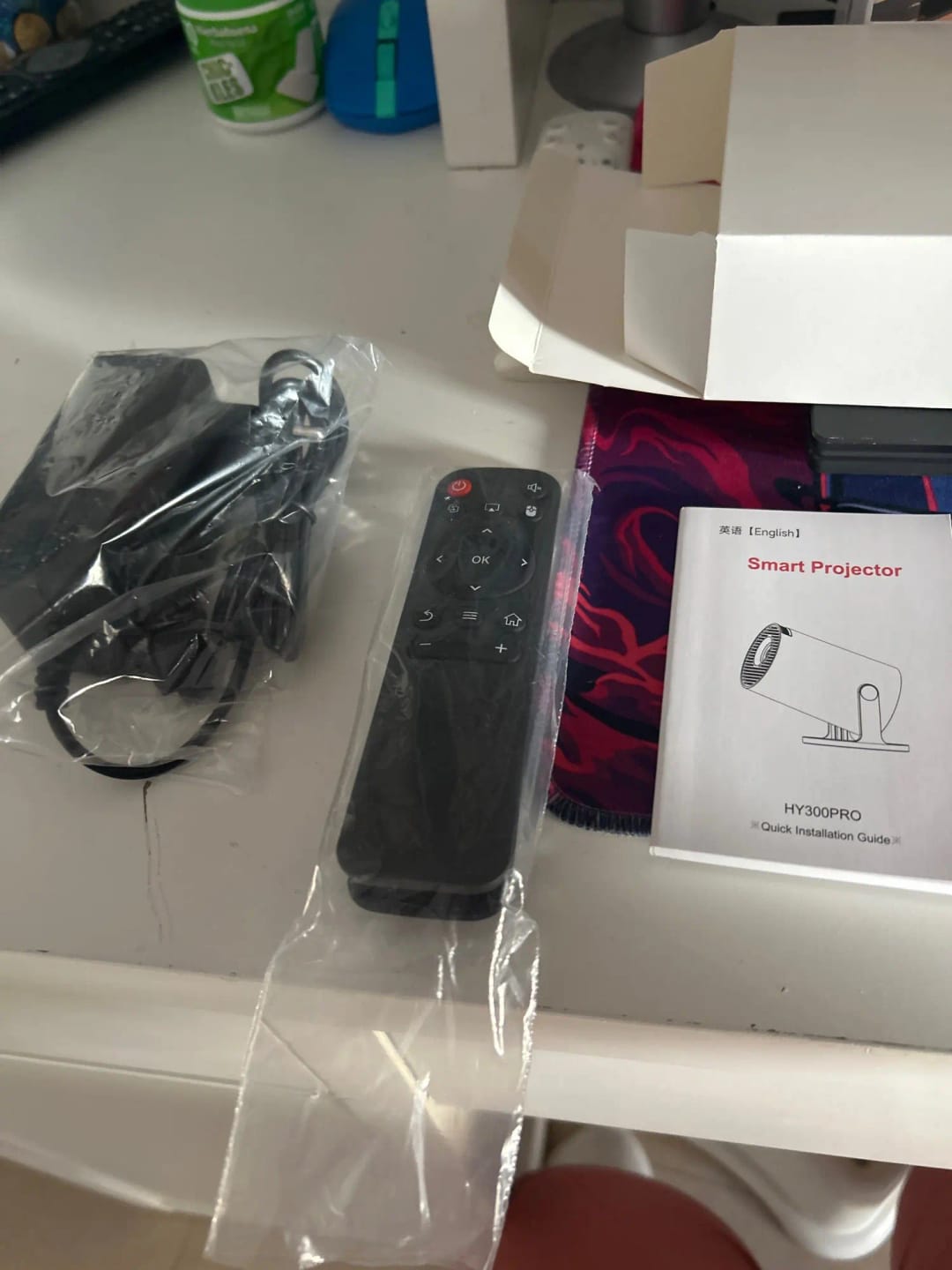 Customer photo review of BookGlow™ - Smart Projector