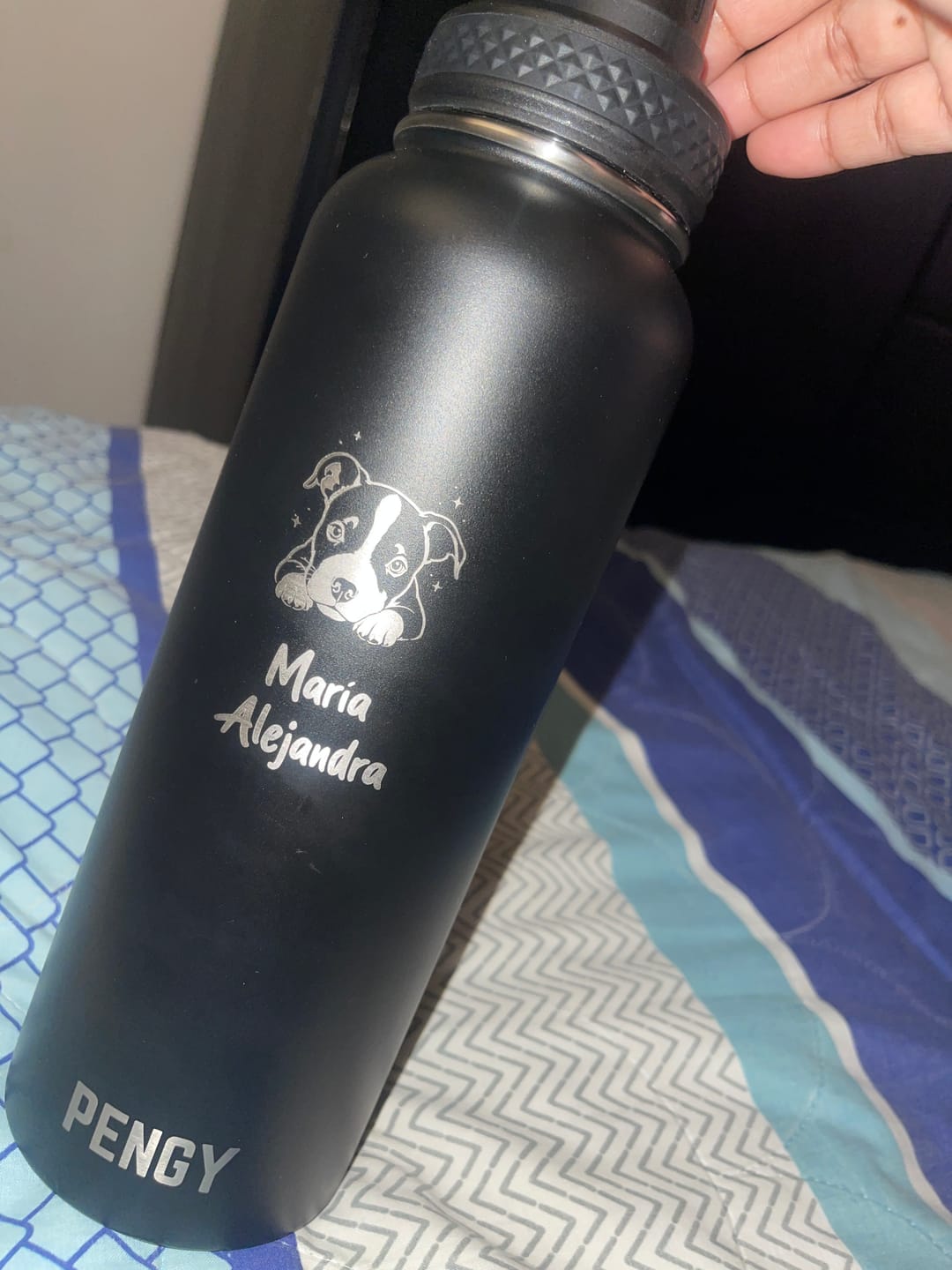 Customer photo review of Termo Pengy PRO con Agarre Móvil