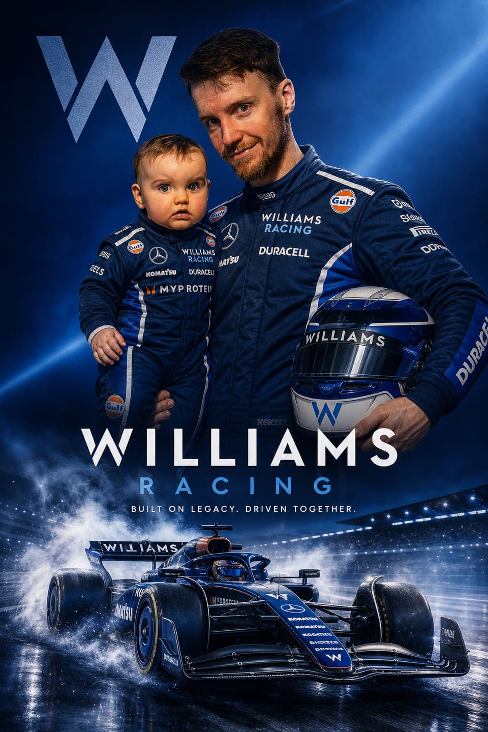 Customer photo review of Custom F1 Racing Portrait