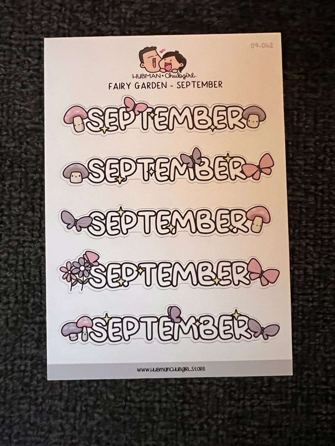 Customer photo review of Fairy Garden Months 2 Planner Stickers