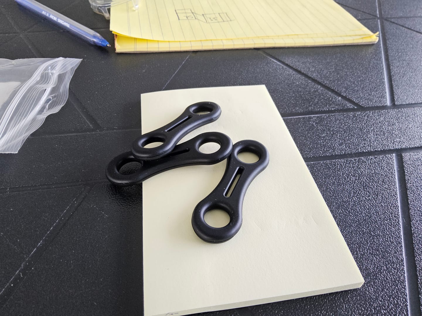 Customer photo review of Stein Carabiner Karabiner Retention Rubbers – 5 Pack / SS-4922982205