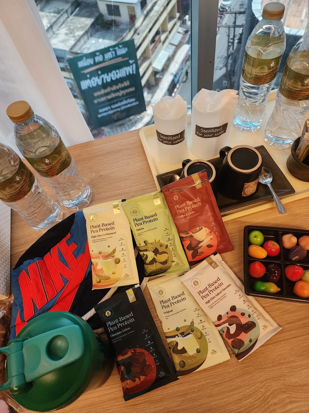 Customer photo review of Sachet Starter Pack - 11 Assorted Flavours