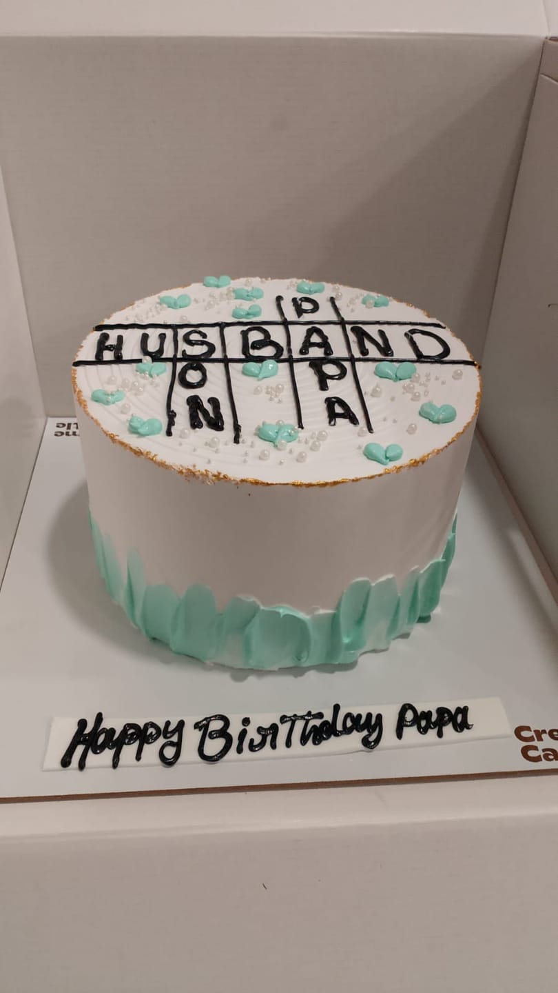 Customer photo review of Special cake for Husband