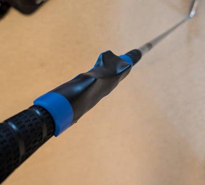 Customer photo review of GripMaster Pro™ Golf Training Grip Aid