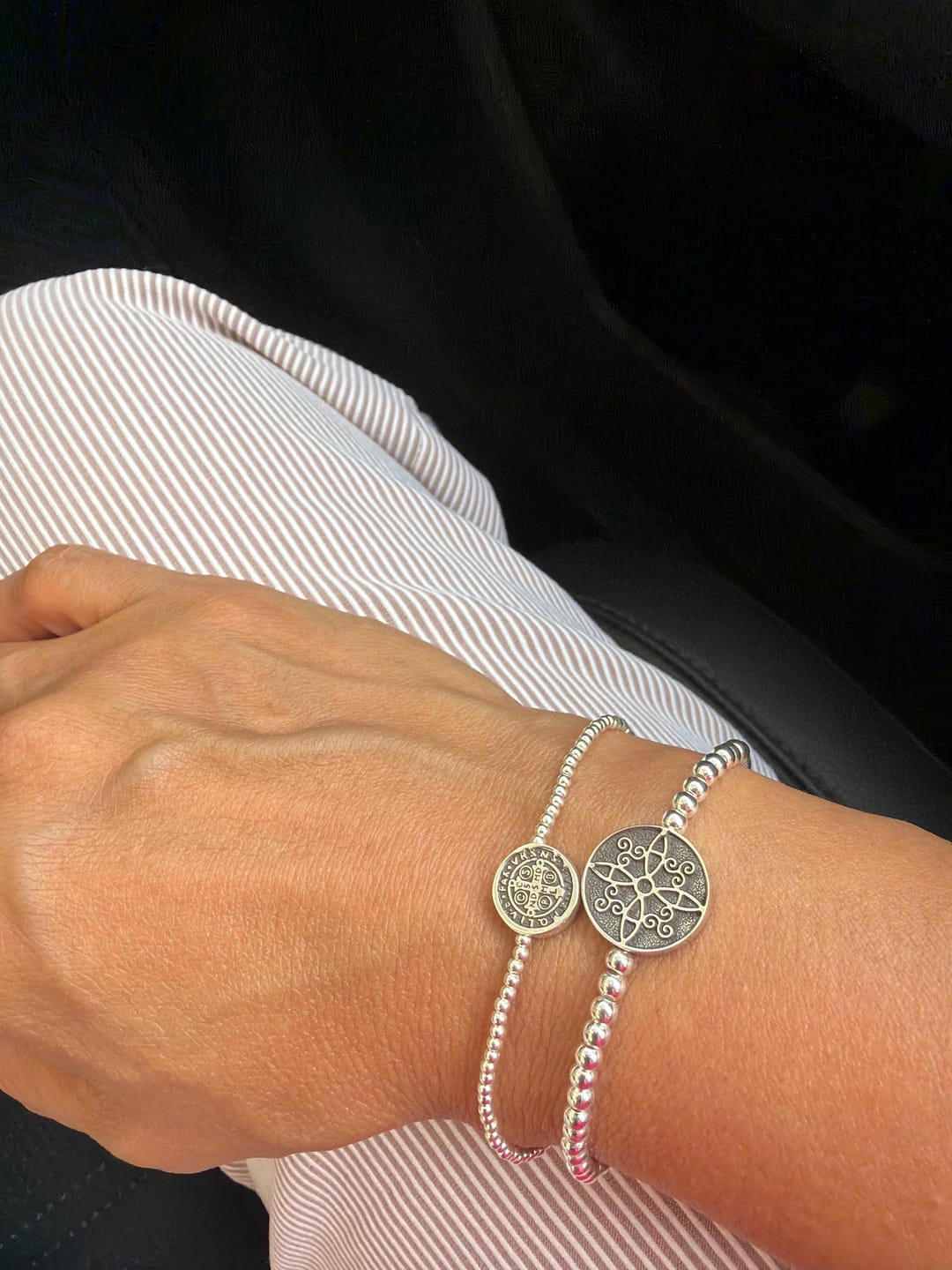 Customer photo review of Pack Fe y Protección en plata .925