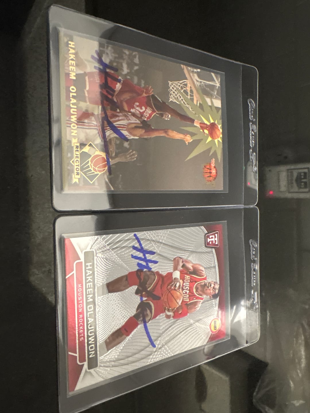 Customer photo review of Hakeem Olajuwon Autograph Signing