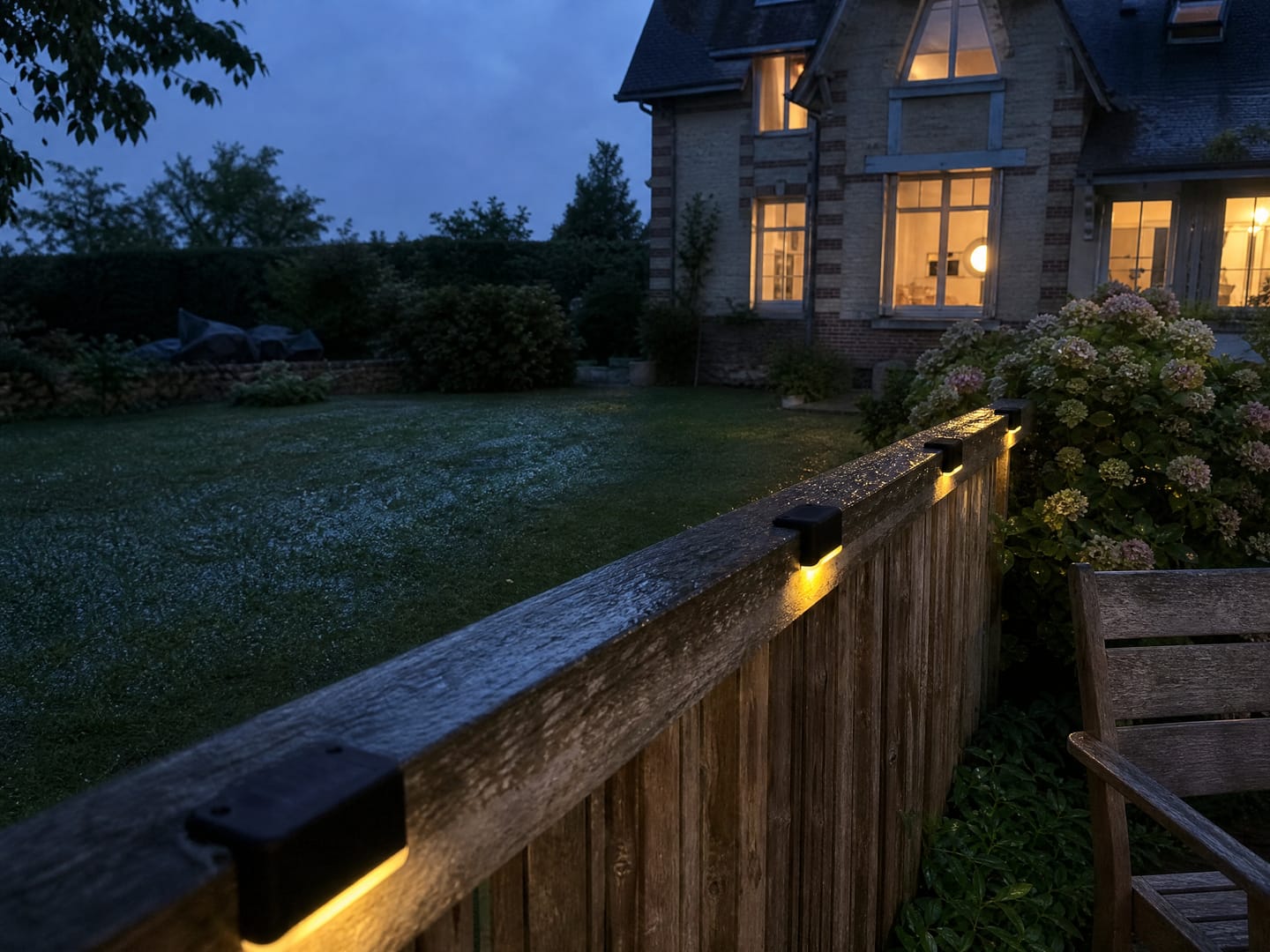 Customer photo review of LumiGlow™ – La lumière solaire qui sublime vos extérieurs