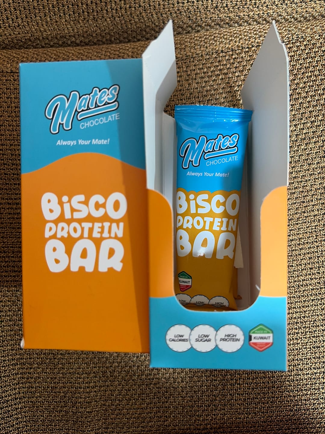 Customer photo review of Mates Bisco Bar (50g*6pcs)