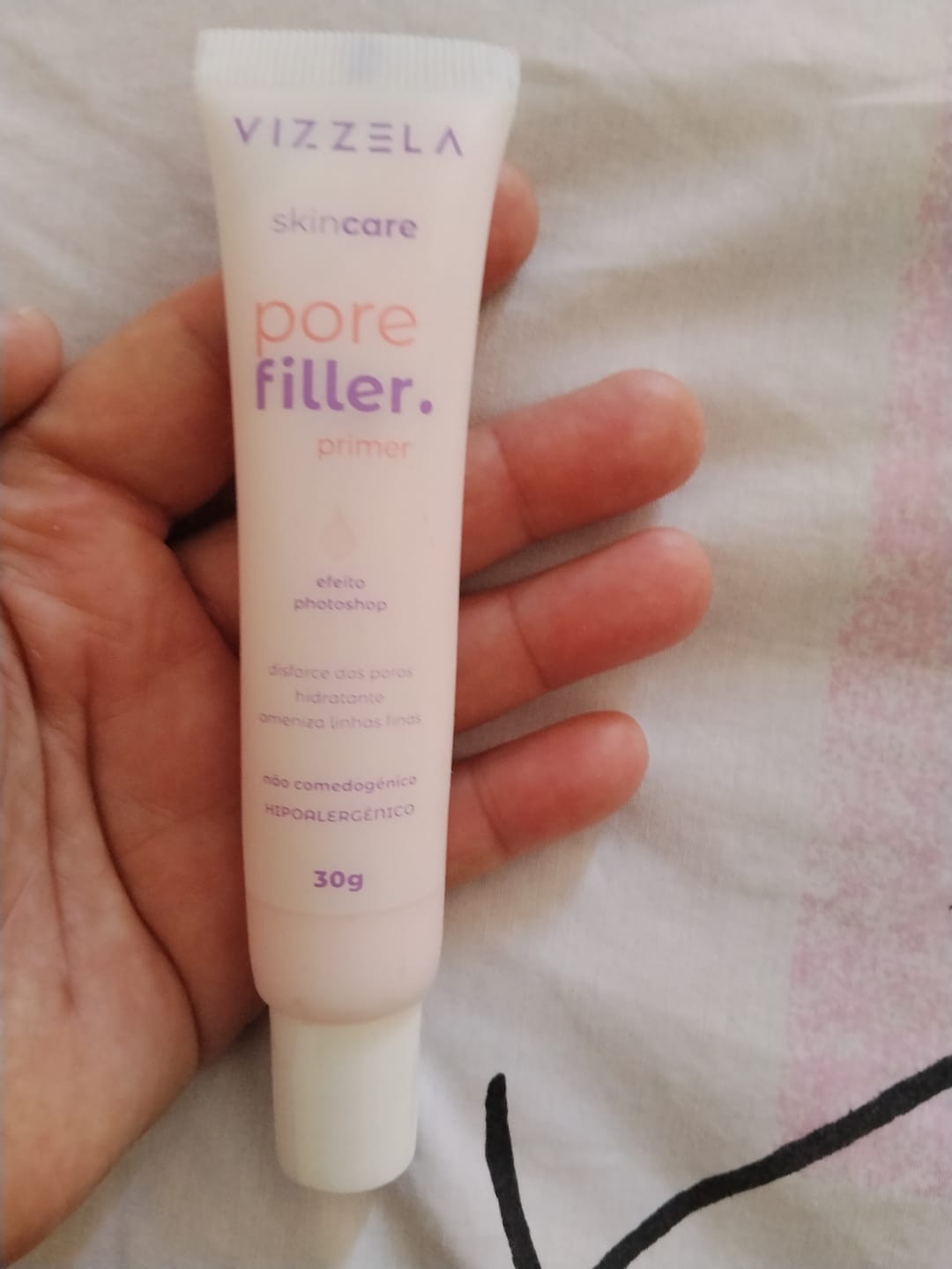 Customer photo review of Primer Pore Filler - Vizzela