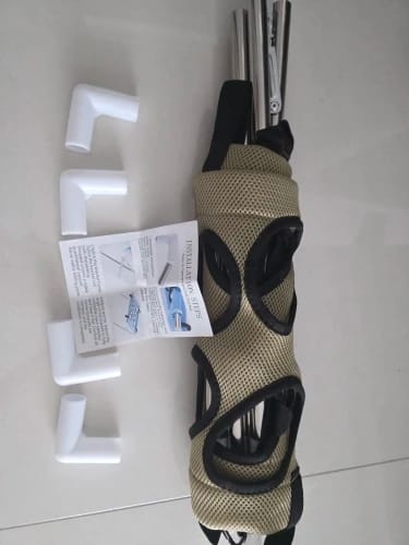 Customer photo review of Portable Pet Grooming Tub