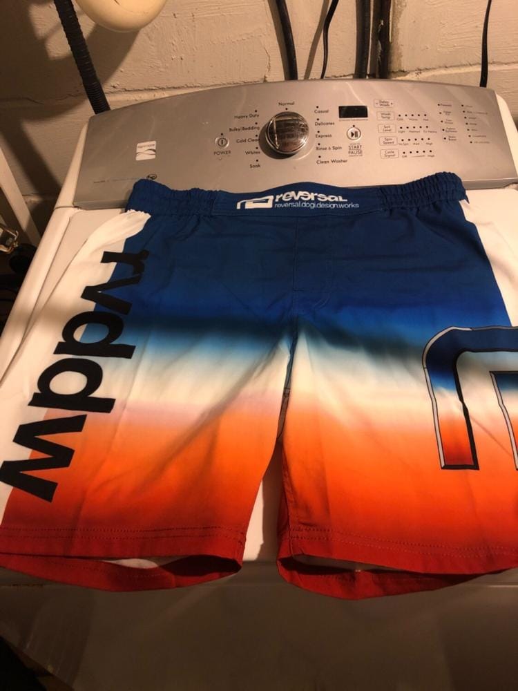 Customer photo review of RVDDW Fight Shorts