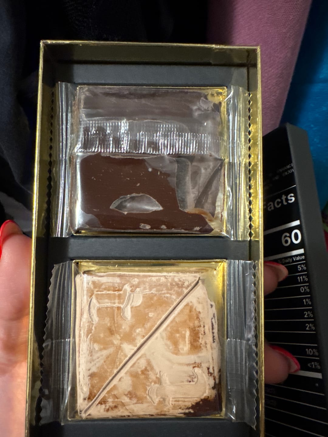 Customer photo review of Play Sex Chocolate