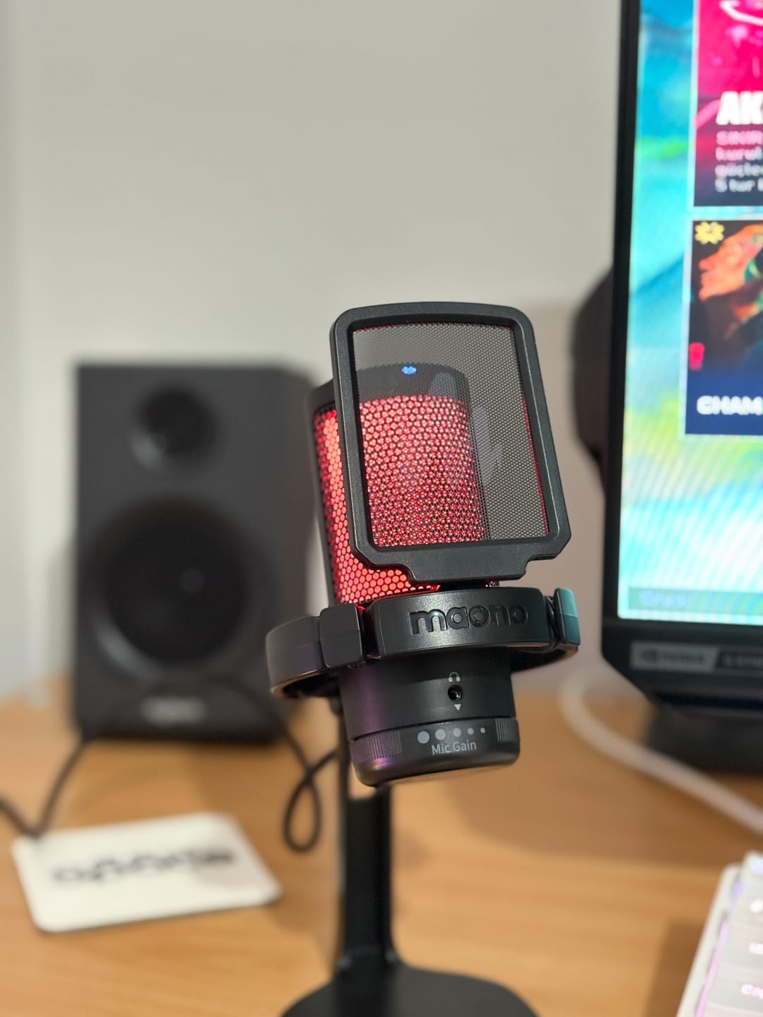 Customer photo review of Maono DGM20 Condenser USB Mikrofon