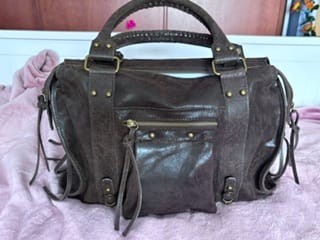 Customer photo review of It girl bag espresso martini
