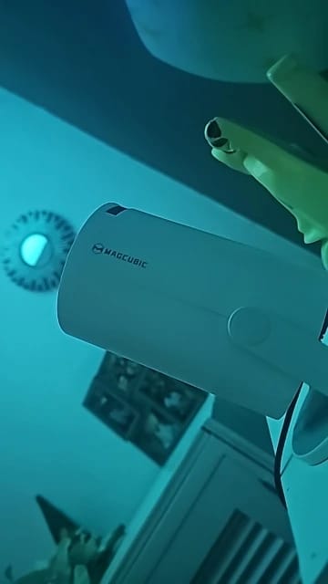 Customer photo review of BookGlow™ - Smart Projector