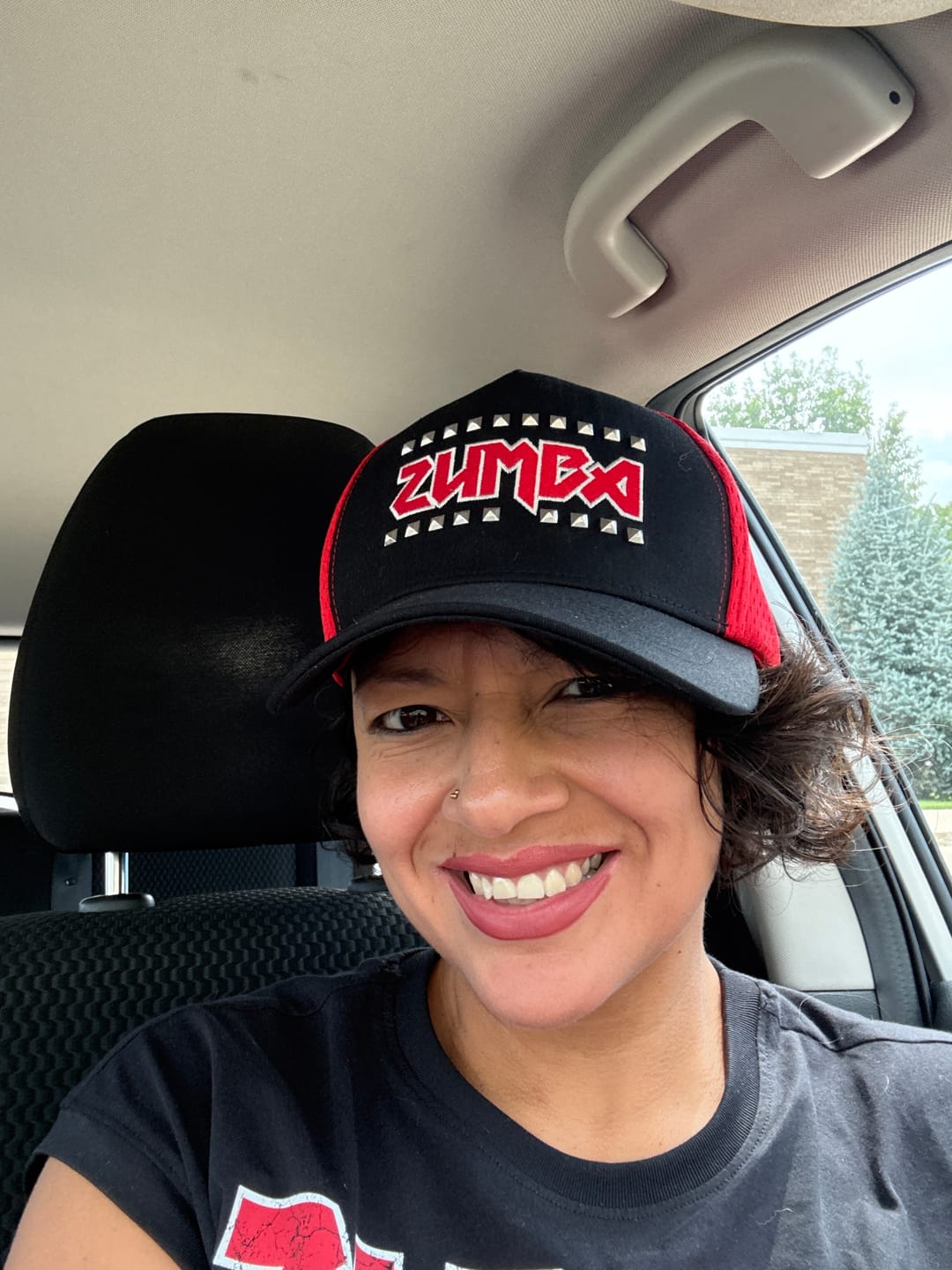 Customer photo review of Rock 'n' Roll Curved Brim Mesh Hat