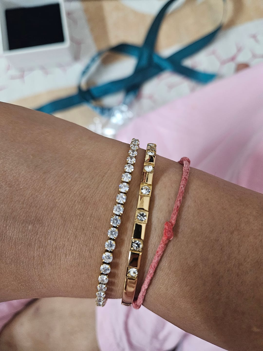Customer photo review of Tennis Bracelet