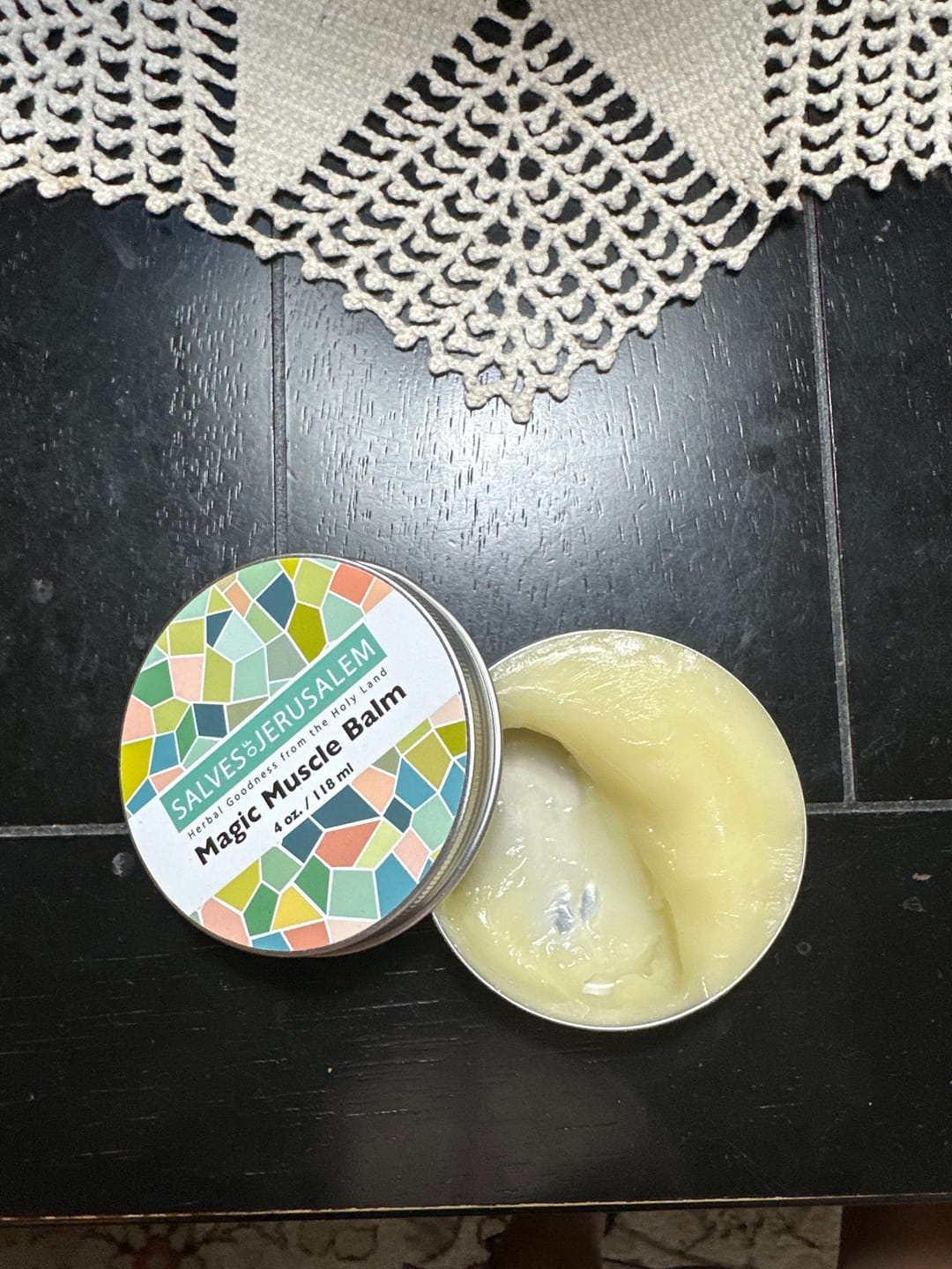 Customer photo review of Magic Muscle Balm - 113ml (4oz)