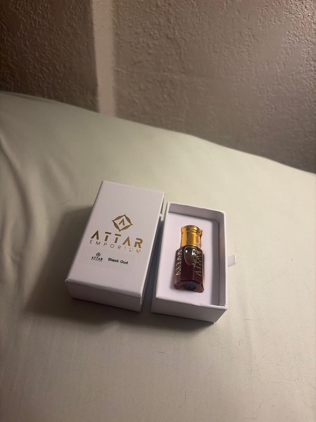 Customer photo review of Black Oud Attar Fragrance Oil -  Unisex