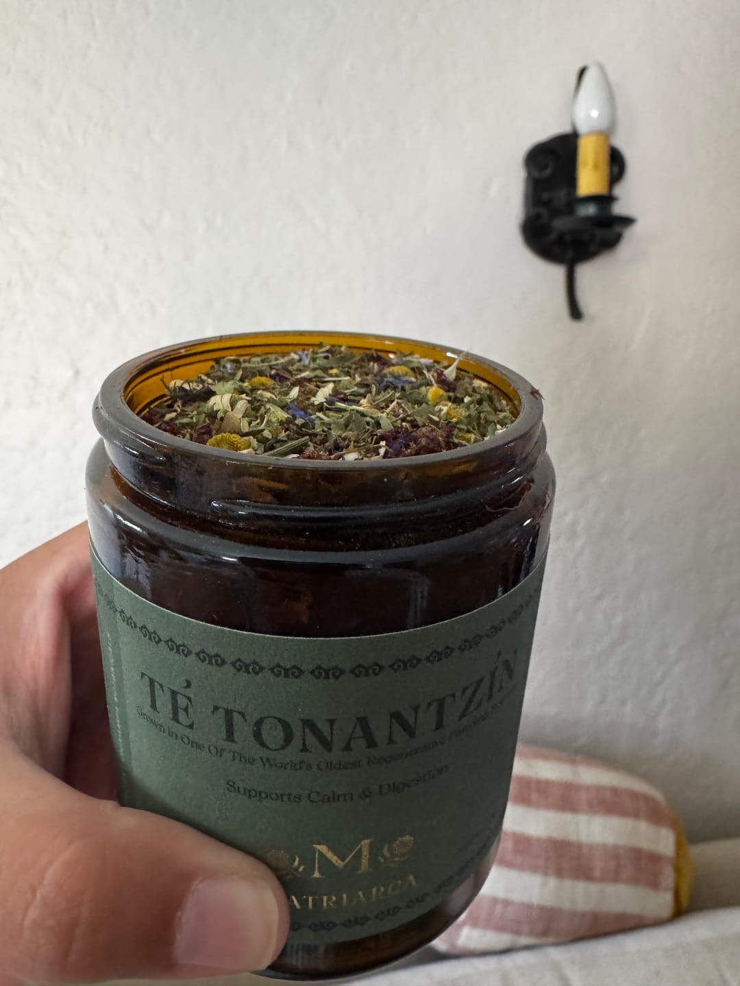 Customer photo review of Tonantzin Botanical Tea Blend