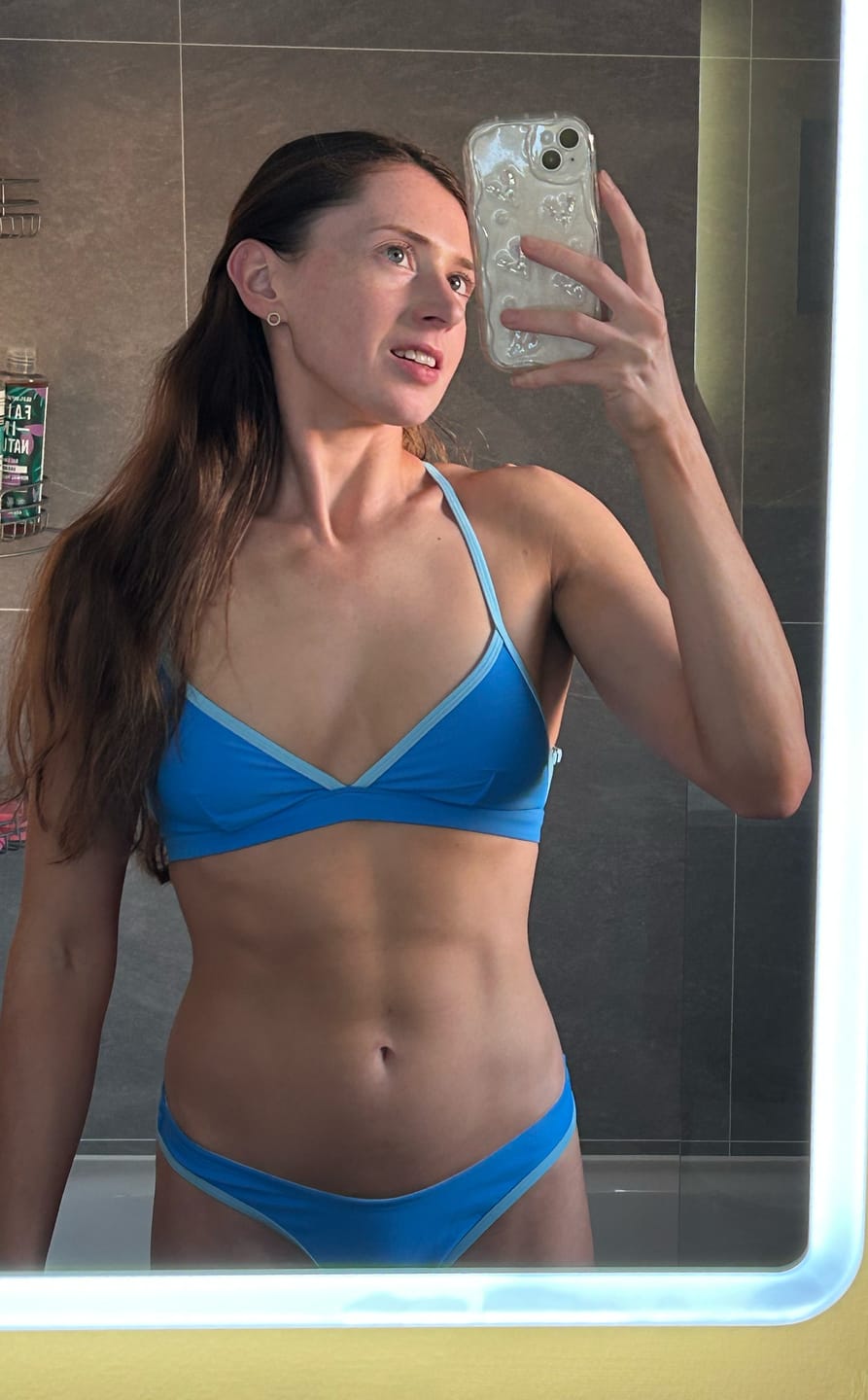 Customer photo review of Lyra Top - Sky