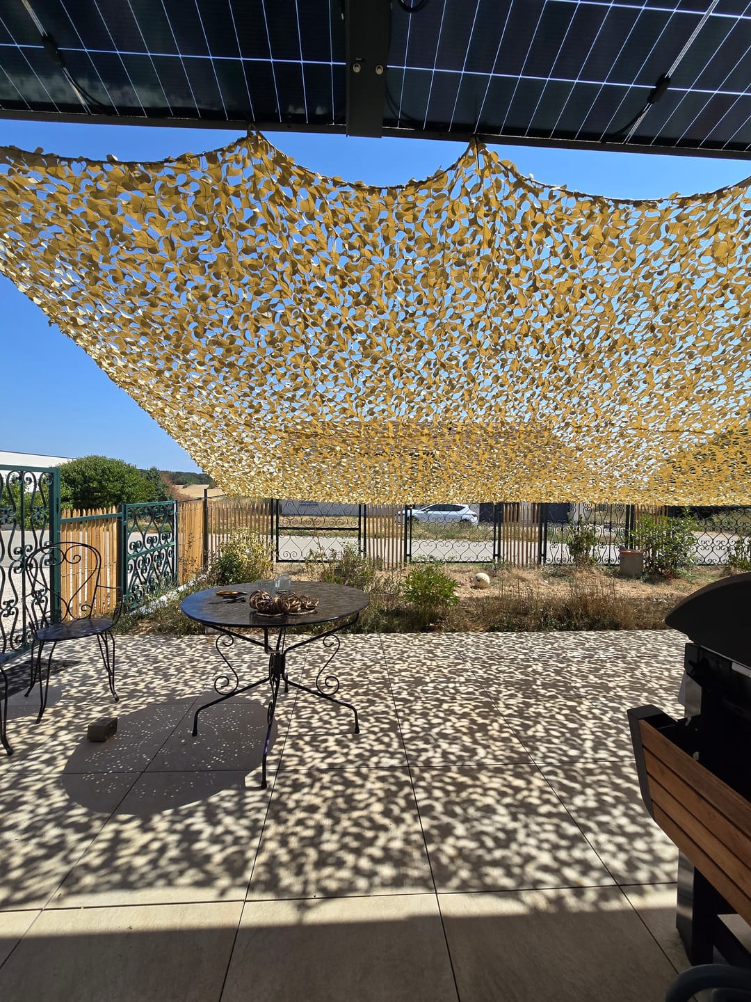 Customer photo review of Filet de camouflage renforcé sable