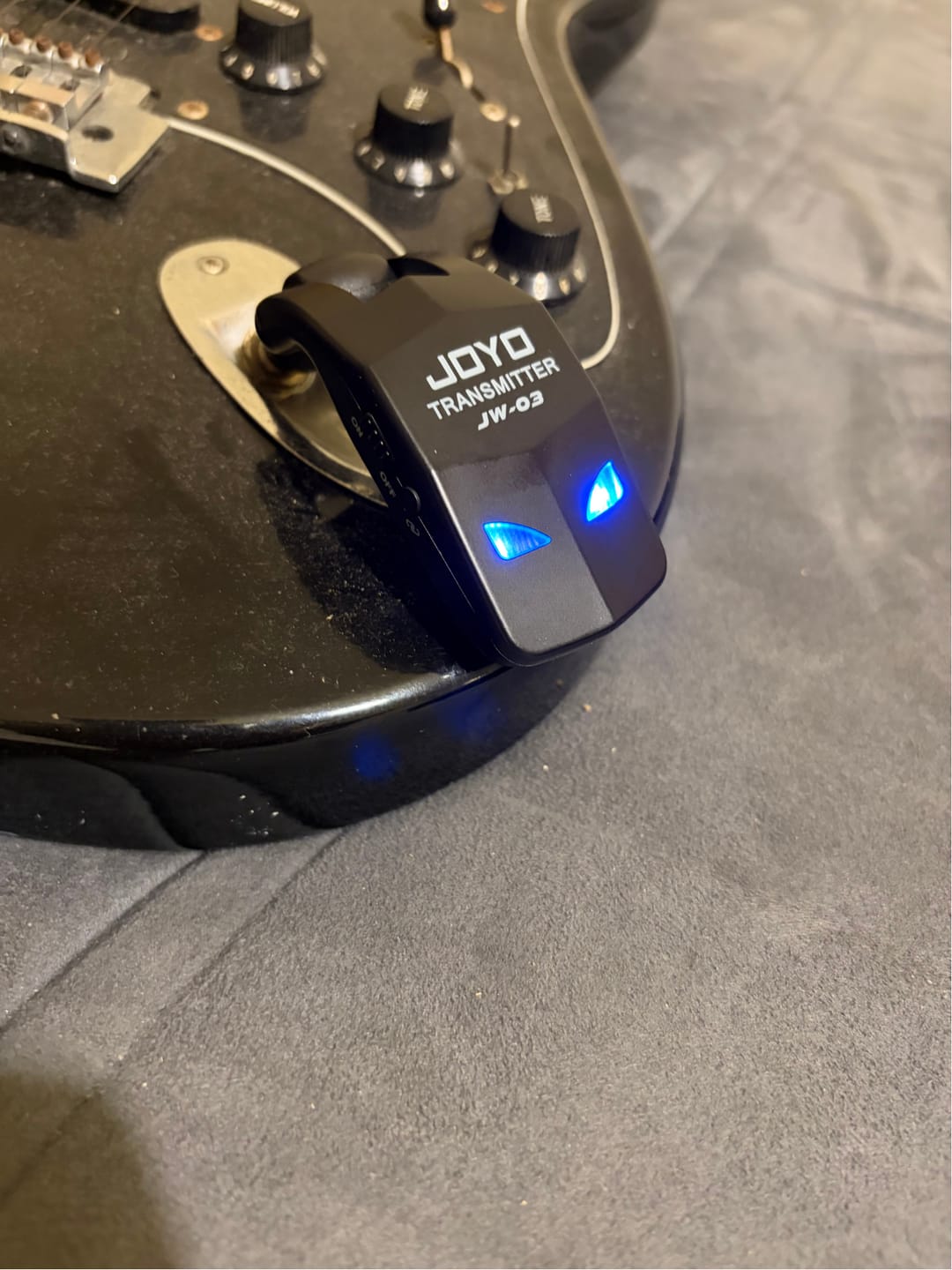 Customer photo review of משדר אלחוטי לגיטרה