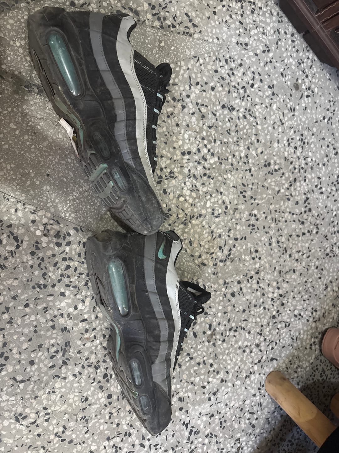 Customer photo review of Nike Air Max 95 "Light Smoke"