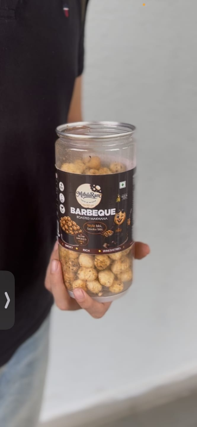Customer photo review of MithilaRam™ Barbeque Olive Oil Roasted Makhana (85 g)