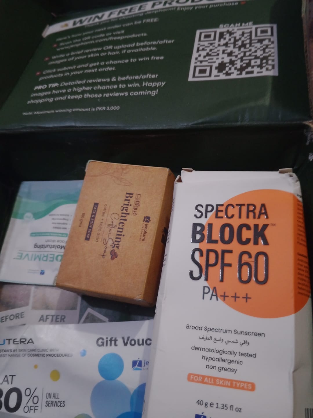 Customer photo review of Spectra Block SPF60